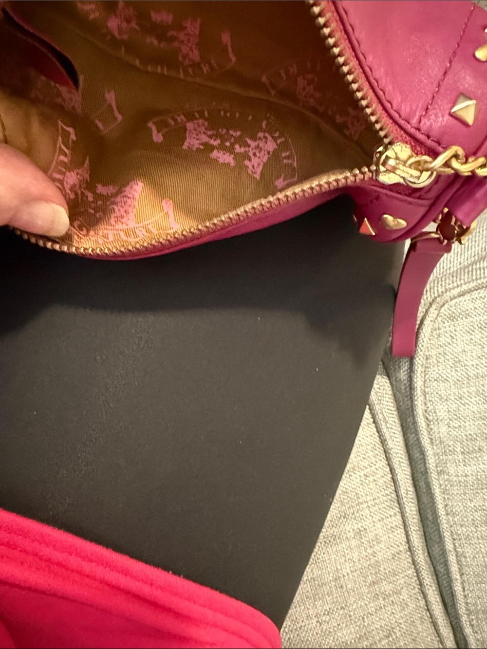 Juicy Couture Wristlet Bag in Deep Magenta - Picture 8 of 10